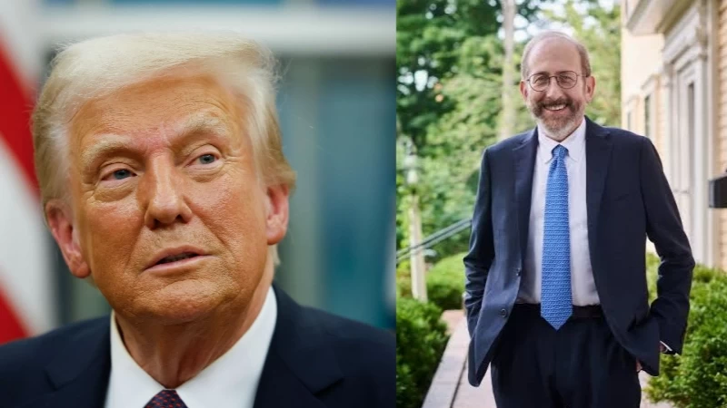 אלן גרבר נשיא האוניברסיטה, דולנד טראמפ נשיא ארה"ב